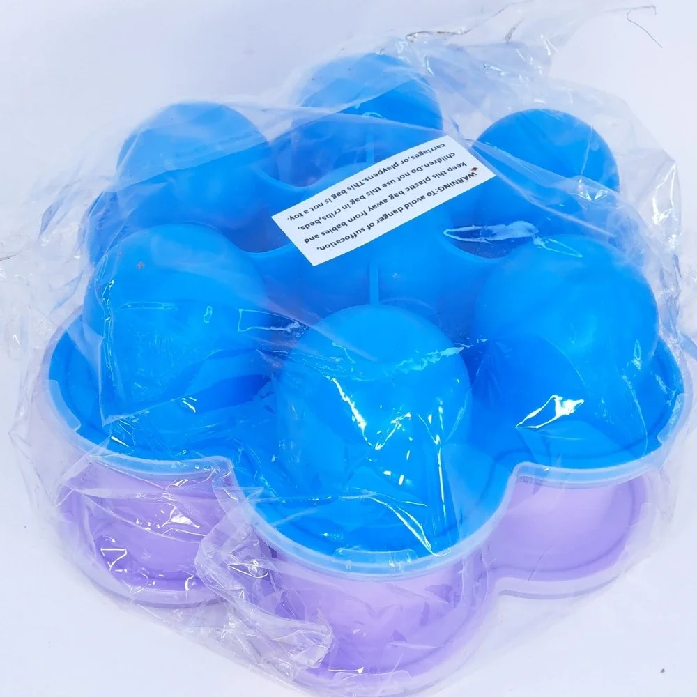 NEW Sensible Needs Silicone Egg‎ Bite Mold 2pc Instant Pot Muffin Prep BPA Free